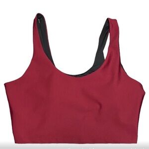Johnny Was Calme Endure Sports Bra in Scarlet Red NWT